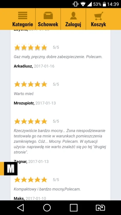 Just666 - Temat opinii gazu pieprzowego. Ta opinia musi mieć ciekawą historie. xD #ga...