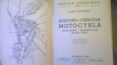 Rodrigo_Borgia - Właśnie wpadła mi w ręce stara książka, "Budowa i obsługa motocykla"...