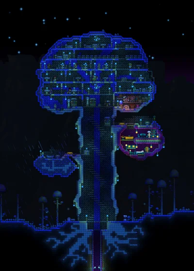 Onii-chan-sanSenpai - https://www.reddit.com/r/Terraria/comments/4r7az9/mushroomtree/...