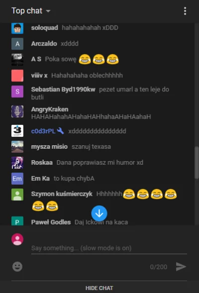 s.....y - Czat yt w momencie jak danielek oddawał mocz do butelki stękając przy tym j...