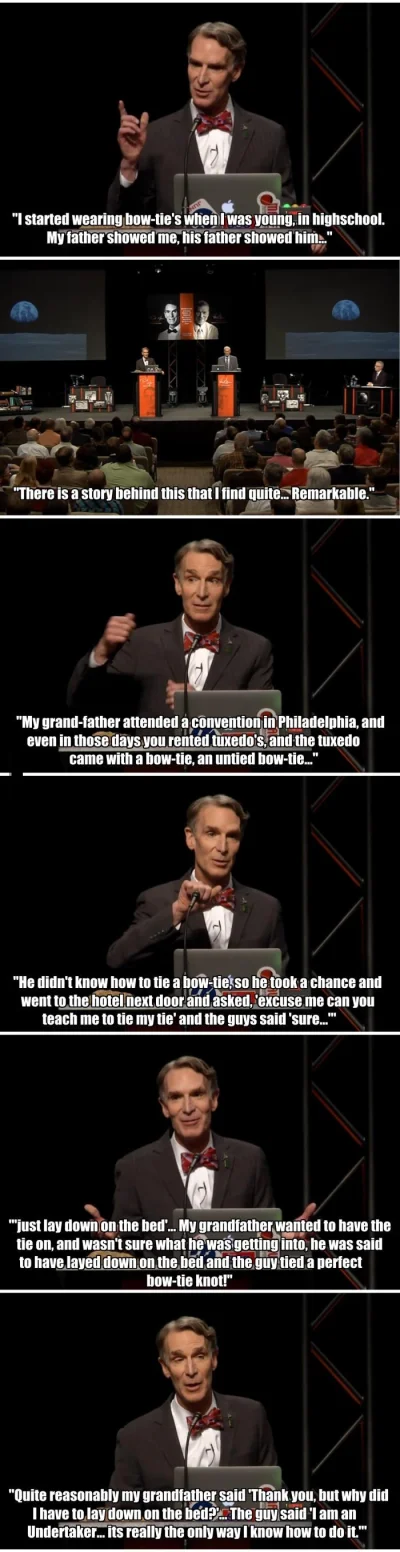 totek - Coolstory czemu Bill Nye nosi muszki, wymagany angielski

#coolstory