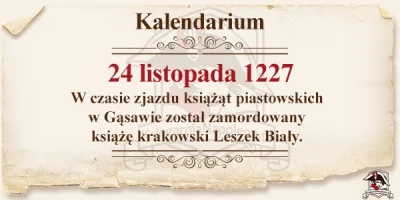 ksiegarnia_napoleon - #leszekbialy #piastowie #zjazd #morderstwo #polska #historiapol...