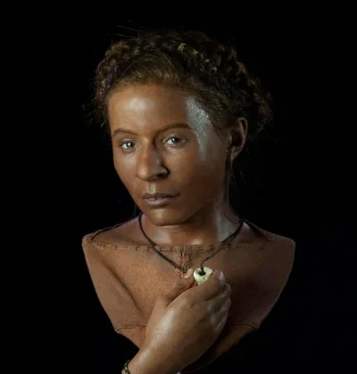 sciana - > A Young Woman Who Lived In The Stone Age About 5500 Years Ago
 The DNA is ...