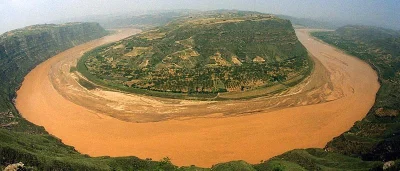 oba-manigger - Rzeka Huang He nazywana też zółtą rzeką #geografia #earthporn