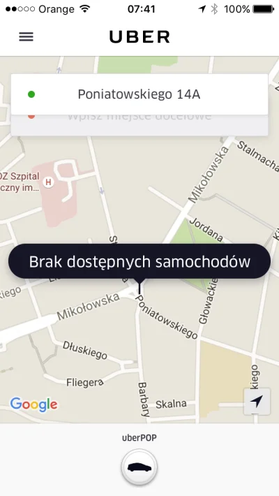 miesozerca1 - co tak pusto? #uber #katowice