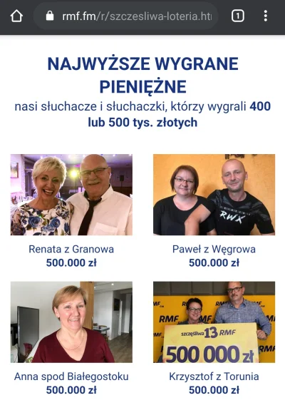 golagolagola - W Polsce zwycięzcy podawani sa na tacy, razem ze zdjęciem.