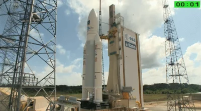 blamedrop - Start rakiety Ariane 5 ES wraz z satelitami Galileo 15-18
17 listopada 2...