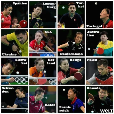 jednorazowka - Międzynarodowa olimpiada

#olimpiada #pingpong