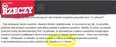 tombeczka - Nie tyle taksówkarze, co kobieca wersja Jokera - ambasadoressa Mosbacher ...