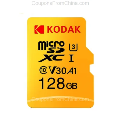 n____S - Kodak UHS3 A1 V30 128GB MicroSD - Banggood 
Kupon: Wprowadź kupon BGKD87108...