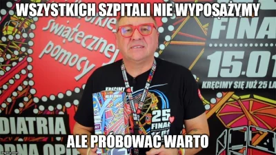 LukaszN - Pamiętajcie! ;)

#dziendobry #wosp #owsiak #memy #humorobrazkowy