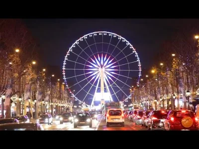 FrancuskiPiesek - Tak wyglada oswietlone miasto na swieta.