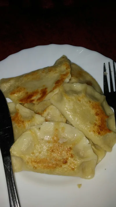 PanKtos - Podsmażone pierogi z kapusta i grzybami są krolami pierogów jak lew jest kr...