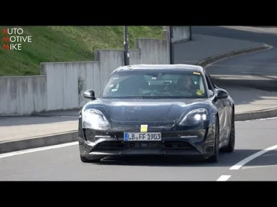anon-anon - Elektryczny Porsche Taycan na torze Nürburgring.

Konkurent Modelu S Te...