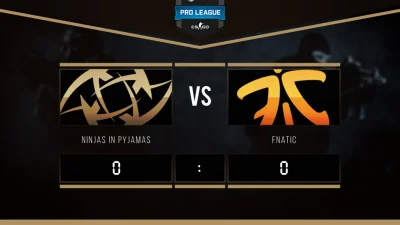 NiPGaming - Ninjas in Pyjamas vs. Fnatic

Stream: https://www.twitch.tv/esl_csgo
H...