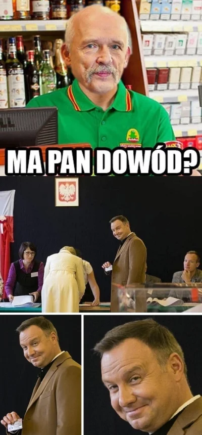 larmo - ( ͡° ͜ʖ ͡°)

#heheszki #wybory #duda #korwin