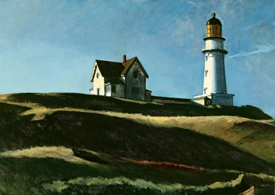 C.....l - Sztuka na dziś:

Edward Hopper, Latarnia na wzgórzu, 1927, olej na płótnie,...