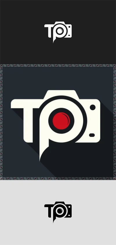 hakeryk2 - Logo dla znajomego fotografa i kręcącego filmy Tomka P. Czerwień będzie uż...