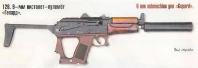ramzes8811 - Pistolet maszynowy Gepard- rosyjski cudak bazowany na konstrukcji AKS-74...