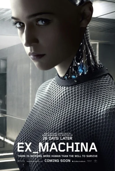 k.....8 - Dzień 37: Film z dobrym soundtrackiem.
Ex Machina - 2015
moja ocena: 8/10...