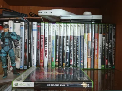 kafel_wwy - Trochę gier na PC, Xbox, Xbox360 i jedna na GameCube. No i Solid Snake