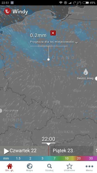 desygnat - @kulkowicz ale według windy jakiś deszcz obok poznania jest