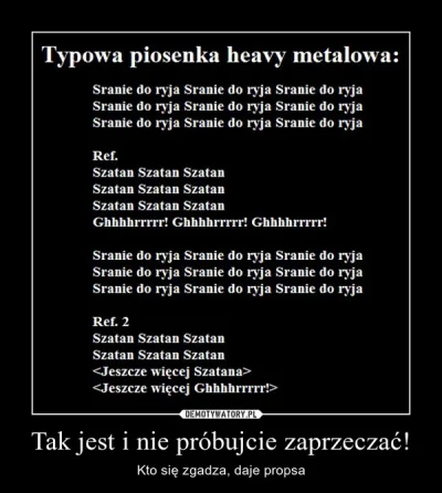 kefir2010 - Uwaga uwaga, niniejszym akcję #bekazmetalu uważam za rozpoczętą! Heavy me...