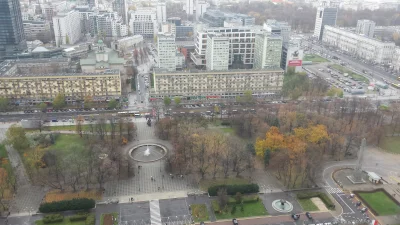 Piter232 - Tymczasem na tyłach PKiN, na Świętokrzyskiej, Policja. Niezbyt wiele, ale ...