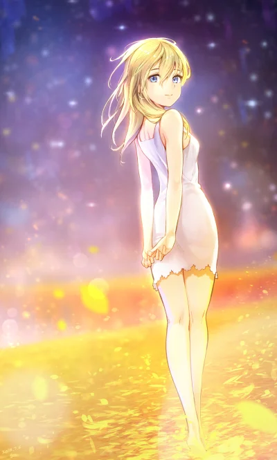 Azur88 - #randomanimeshit #anime #kingdomhearts #namine #longhair #blonde #blueeyes #...