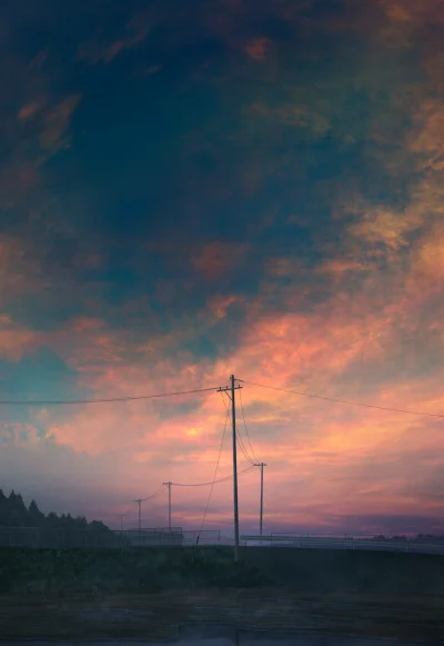 FuzzyWuzzy_ - sunset {◕ ◡ ◕}
#randomanimeshit #naturanime #landscape #scenery #anime...