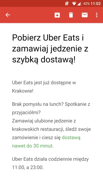 devel9k - #krakow #uber #jedzenienadowoz 
#ubereats