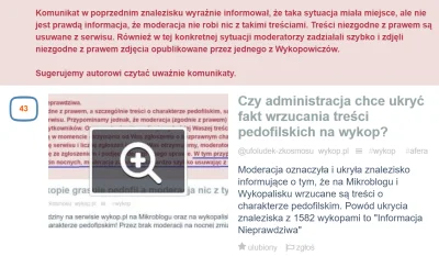 Waldemar_Morawiec - @ufoludek-zkosmosu : I cyk kolejne znalezisko zablokowane przez m...