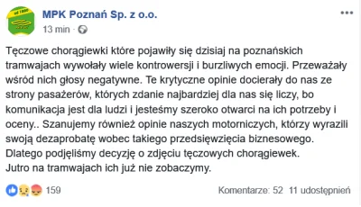 P.....V - MPK Poznań - jak kilkoma decyzjami spieprzyć sobie opinię u kilku grup społ...