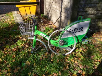 Krzys91 - Ktoś zostawił rower na śmietniku, może ktoś by chciał?

#czestochowa #patol...