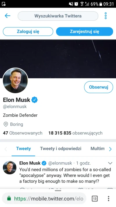 O.....Y - Zombie Defender xDDDDD

Gdzie mój miotacz ognia

#elonmusk #heheszki