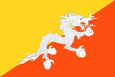 s.....3 - Widzieliście, jaką Bhutan ma zajebistą flagę?
#ciekawostki #flagi