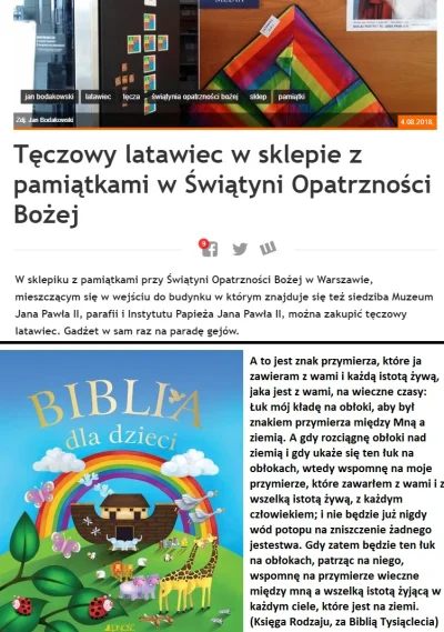 lakukaracza_ - Fronda znów w formie. Zdecydujcie się katole w końcu co ta tęcza oznac...