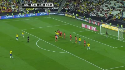 S.....T - Coutinho (rz. wolny), Brazylia [2]:0 Korea Południowa
#mecz #golgif