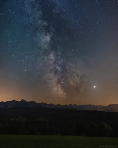 Nightscapes_pl - Droga Mleczna nad Tatrami. 
29 czerwiec 2019 

#fotografia #astro...
