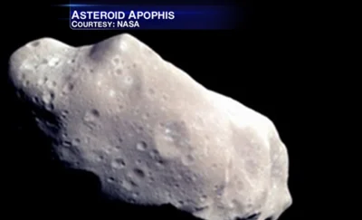 Cedrik - Serwisy grzmią, że dzisiaj planetoida Apophis, dosyć spory kamień, znajdzie ...