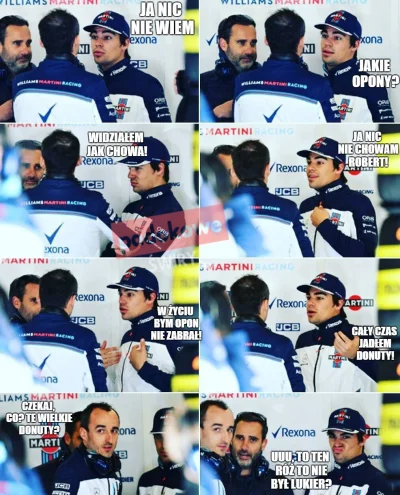 t.....l - Już wiadomo czemu Robert nie jechał na hajperkach xD

#f1 #kubica