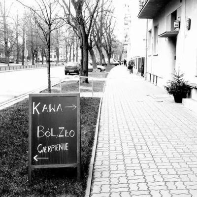 f.....k - #mistrzowiemarketingu #humorobrazkowy #kawa #trudnywybor #jakzyc