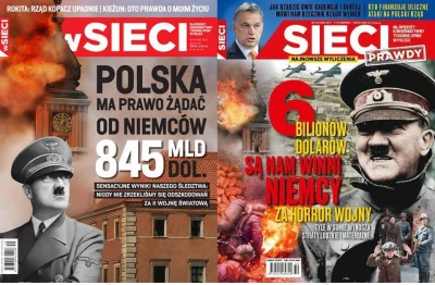 WstydMiBialejSkory14 - Prawicowy magazyn sam nie może się zdecydować ile niemcy są na...