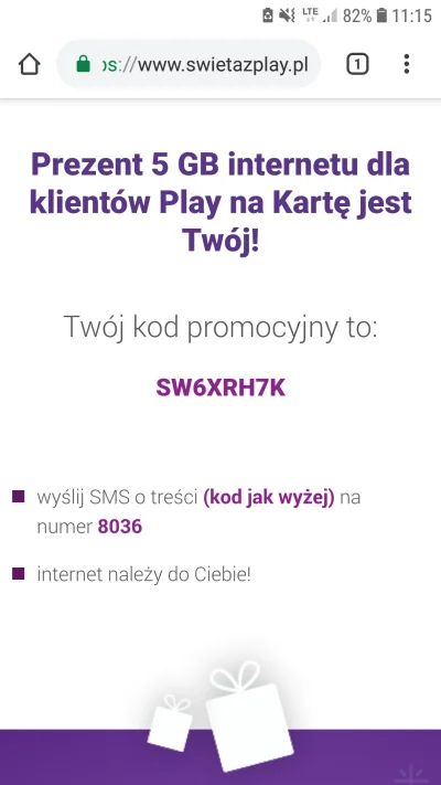 kokot1 - Macie 5gb xD ja mam abonament.
#rozdajo #play #internetmobilny