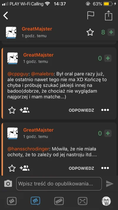 D.....e - Niejaki @GreatMajster ma loszke od 3 miesięcy, ale chcę ją zostawić, bo nie...