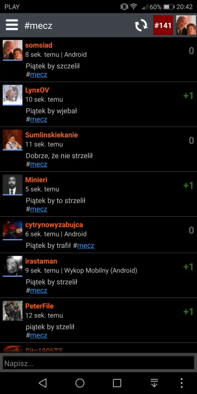 somsiad - XDDDD 
#mecz