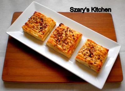Szarys-Kitchen - Słodko dziś w Szary's Kitchen ciasto francuskie nadziewane śliwkową ...