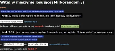 pansmek - @Kamil_P - podeślij adres do wysyłki na priv, jeszcze dziś spróbuję nadać p...