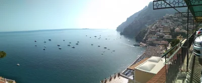 P.....z - @kolegapiotrek hotel Maricanto w Positano, widok z tarasu i ogólnie hotelu