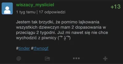 Swiatek7 - @wiszacy_mysliciel: no nie, ale musisz się chwalić swoim #!$%@?. Oooo pacz...